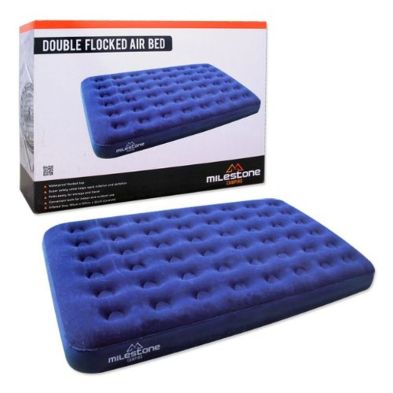 See more information about the Milestone Camping Double Flocked Airbed