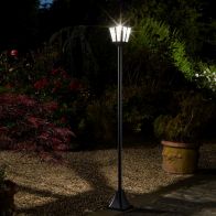 See more information about the Solar Garden Light Lamp Post Decoration White LED - 174cm Super Smart by Smart Solar