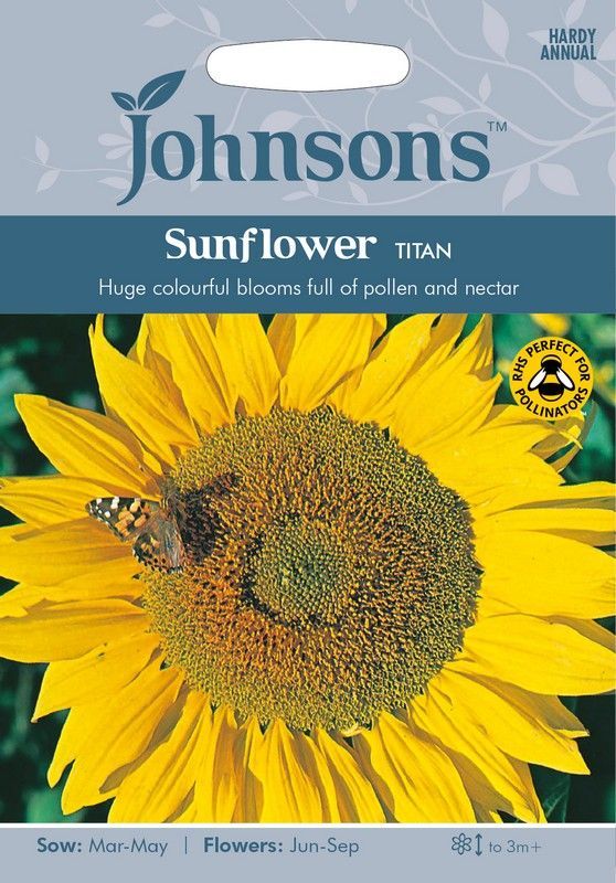 Johnsons Sunflower Titan Seeds