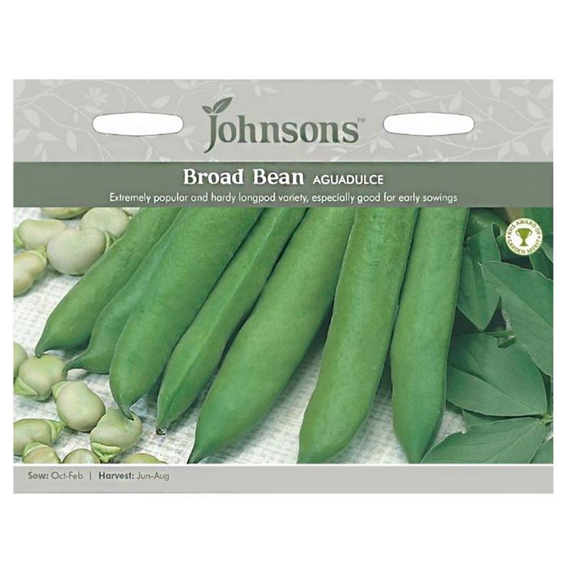 Johnsons Broad Bean Aguadulce Seeds