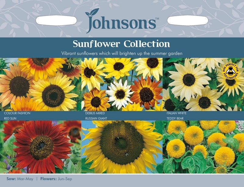 Johnsons Sunflower Collection Seeds