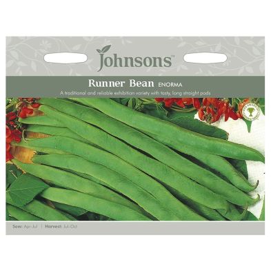 Johnsons Runner Bean Enorma Seeds