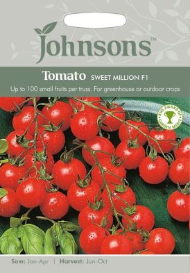 Johnsons Tomato Sweet Million F1 Seeds