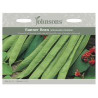 Johnsons Runner Bean Polestar Stringless Seeds