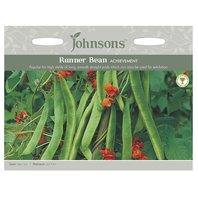 Johnsons Runner Bean Achievement Seeds