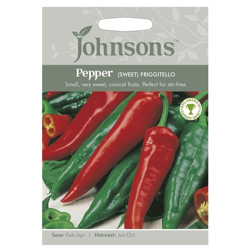 Johnsons Pepper Sweet Friggitello Seeds