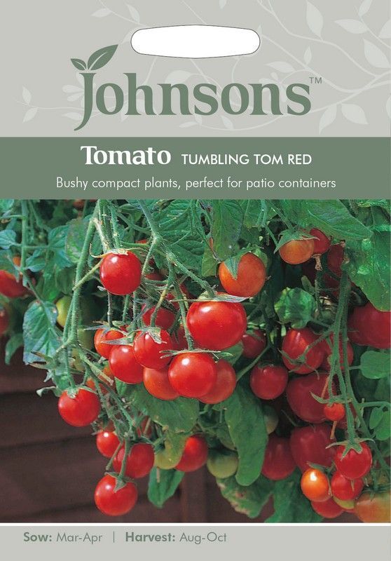 Johnsons Tomato Tumbling Tom Red Seeds