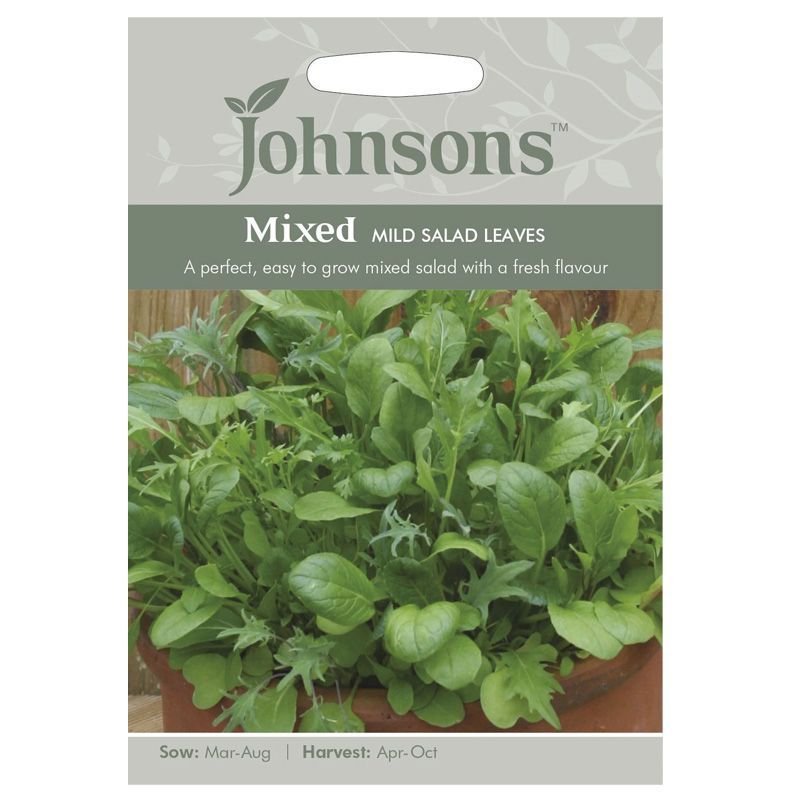 Johnsons Mixed Mild Salad Leaves Seeds