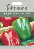 See more information about the Johnsons Pepper Sweet California Seeds
