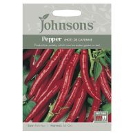 See more information about the Johnsons Pepper Hot De Cayenne Seeds