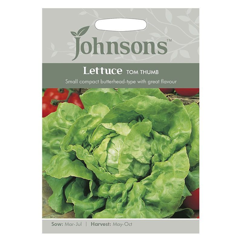 Johnsons Lettuce Tom Thumb Seeds