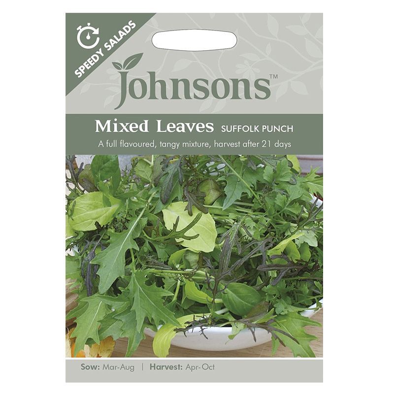 Johnsons Speed Salads Mixed Leaves Suffolk Seeds