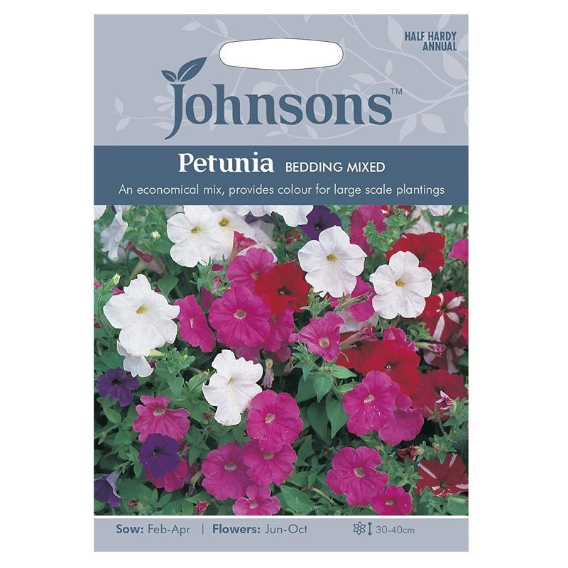 Johnsons Petunia Bedding Mixed Seeds