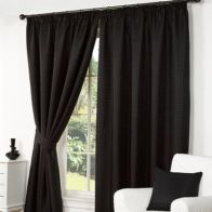 See more information about the Hamilton McBride Fusion Waffle Curtains (45" x 54") - Black