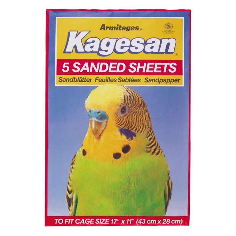 Kagesan 5 Sanded Sheets Red