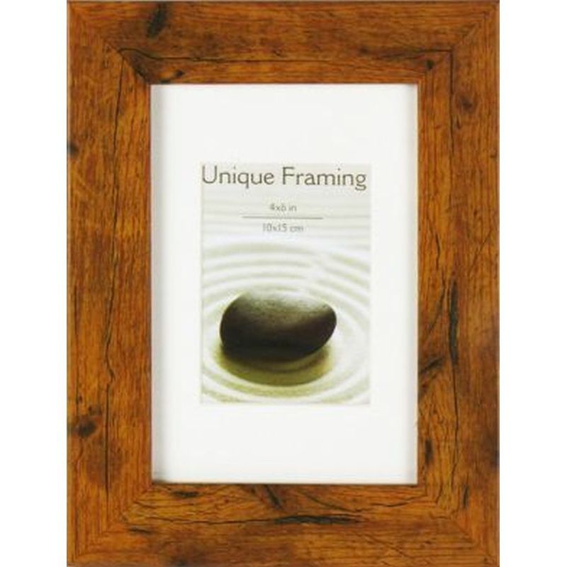 Unique Framing Rustic Photograph Frame 6 x 4 Inch