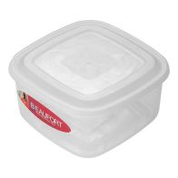 See more information about the Plastic Food Container Square 1 Litre - Clear by Beaufort