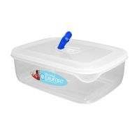 See more information about the Plastic Food Container Rectangle 3.5 Litres - Clear Microseal by Beaufort
