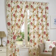 See more information about the Hamilton McBride Fusion Bouquet Curtains (45" x 54") - Pink