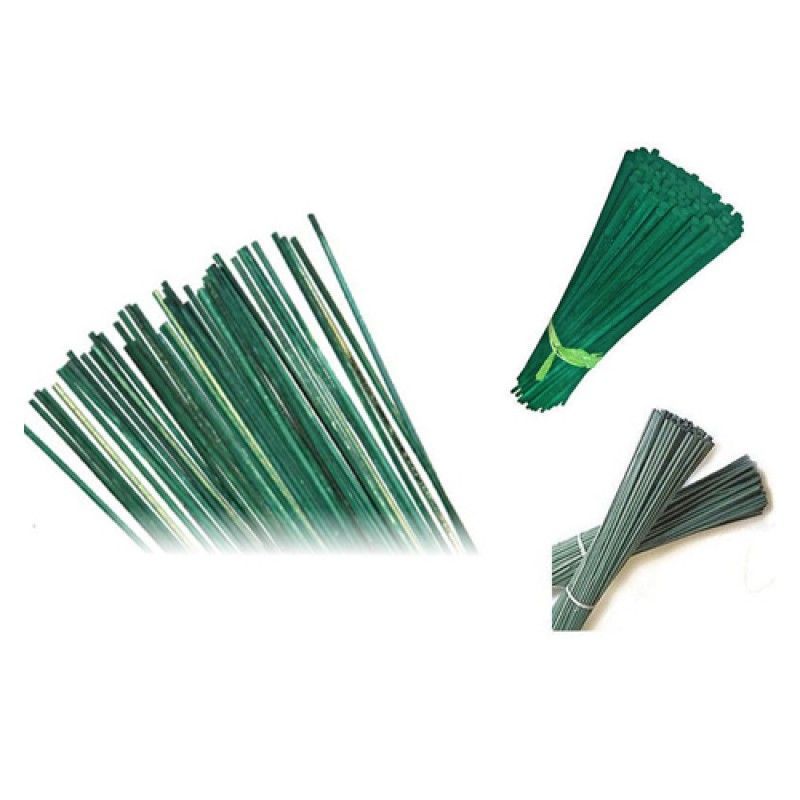 Split Green Support Canes 12 Inch -50 Pack