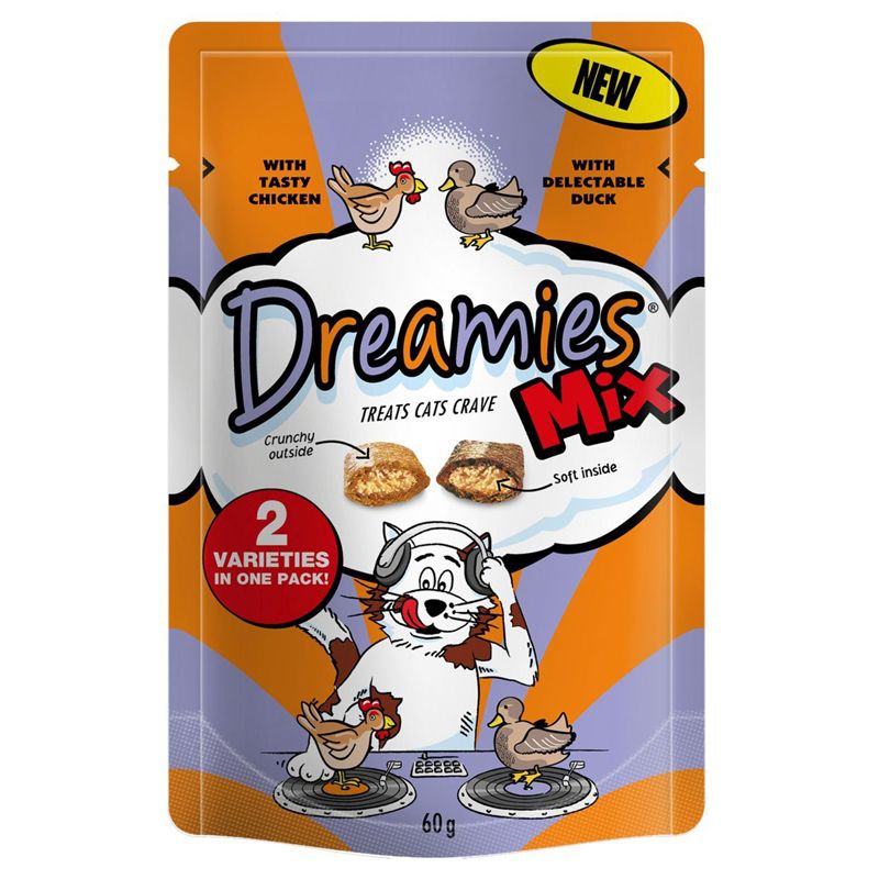Chicken and Duck Dreamies Cat Treats