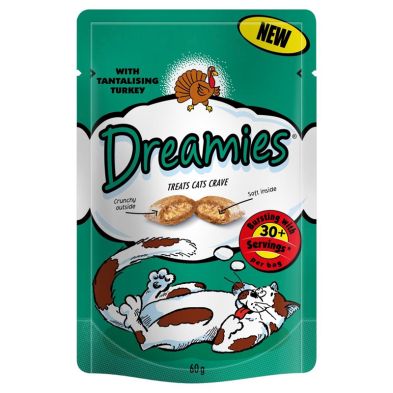 See more information about the Turkey Dreamies Cat Treats