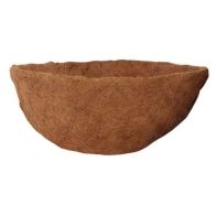 See more information about the 14 Inch Coco Mould Natural Fibre Hanging Basket Liner