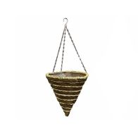 See more information about the Aztec Hanging Planter Garden Planter 12 Inch - Light String Design