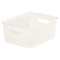 See more information about the Plastic Basket 8 Litres - White My Style by Curver