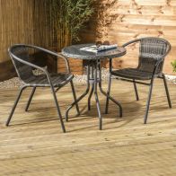 See more information about the Avignon Garden Bistro Set by Croft - 2 Seats
