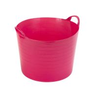 See more information about the Plastic Bucket 40 Litres - Pink Flexi Tub by Strata