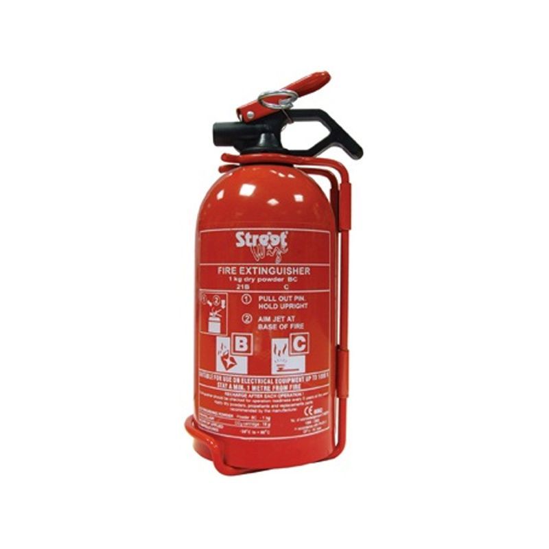 Streetwize Dry Powder Fire Extinguisher (1kg)