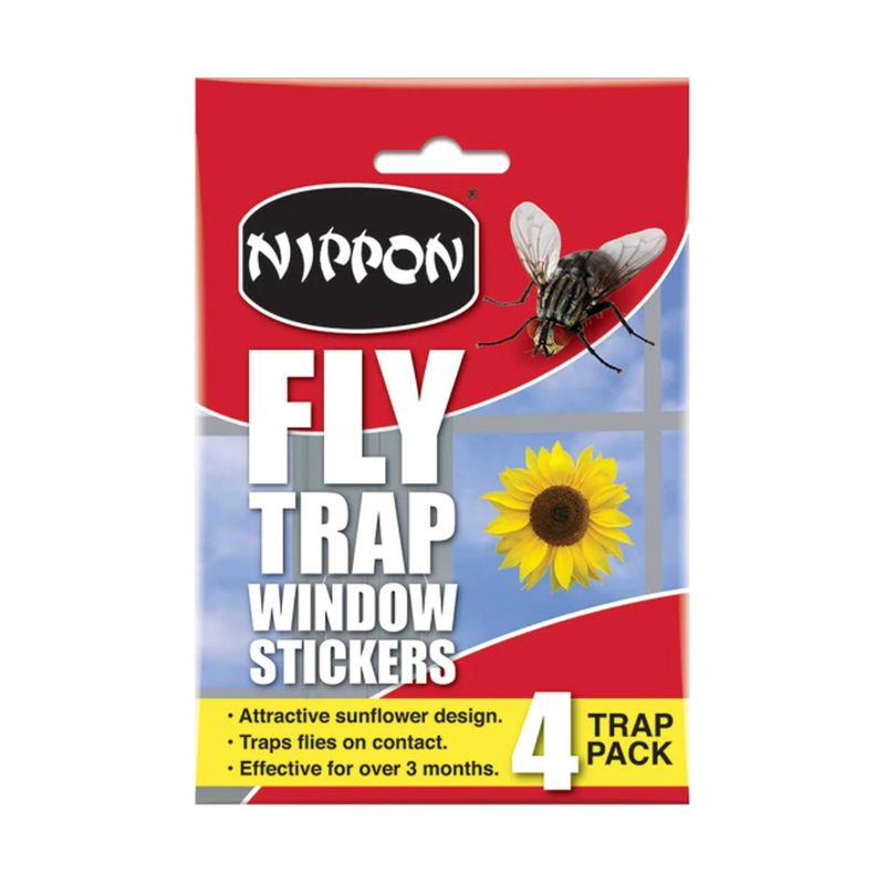 Nippon Window Fly Trap 4 Pack