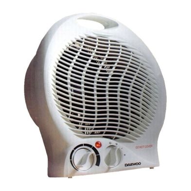 Daewoo Upright 2000 Watt Fan Heater With Thermostat Control