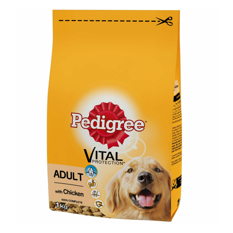 Pedigree Complete Dry Dog Food With Chicken 1kg