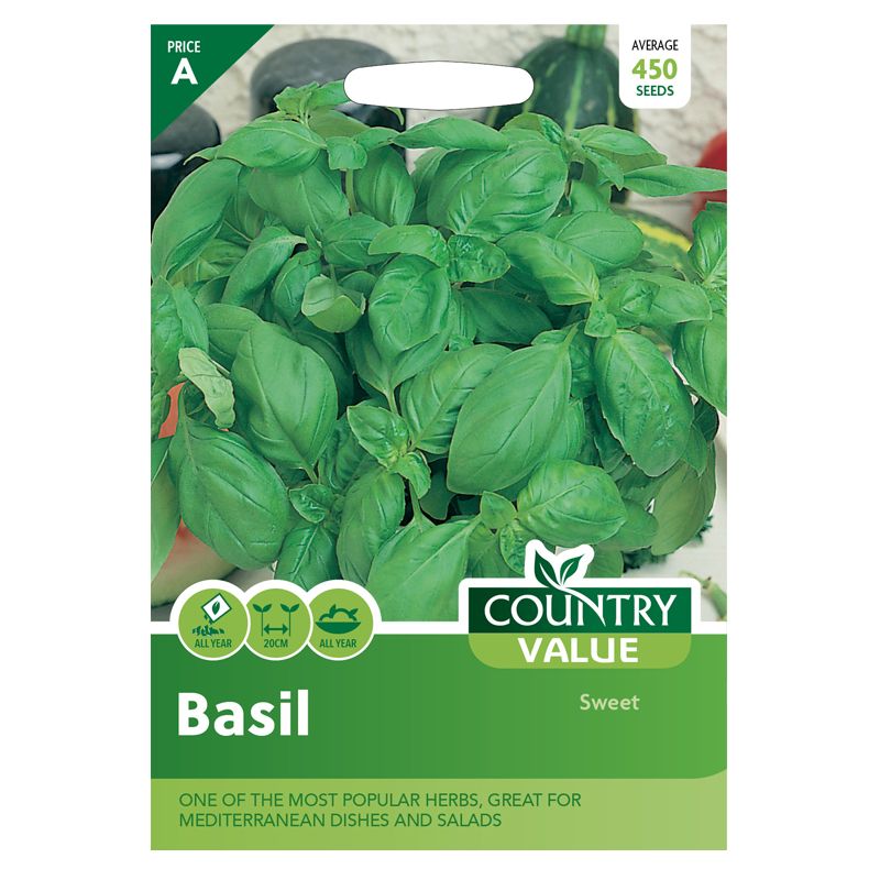 Country Value Basil Sweet Seeds