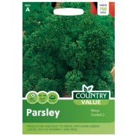 See more information about the Country Value Parsley Moss Curled 2 Seeds