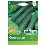 See more information about the Country Value Courgette All Green Bush Seeds