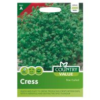 See more information about the Country Value Cress Fine Curled Seeds
