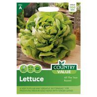 See more information about the Country Value Lettuce All The Year Round Seeds