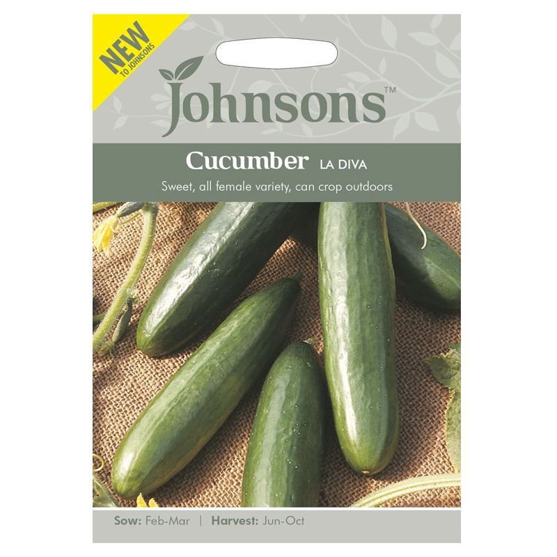 Johnsons Cucumber La Diva Seeds