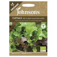 See more information about the Johnsons Organic Lettuce Red & Green Salad Bowl Seeds