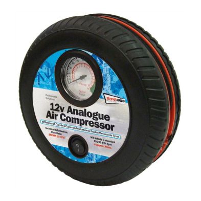 See more information about the Streetwize 12v Air Compressor - Tyre Shape with Gauge