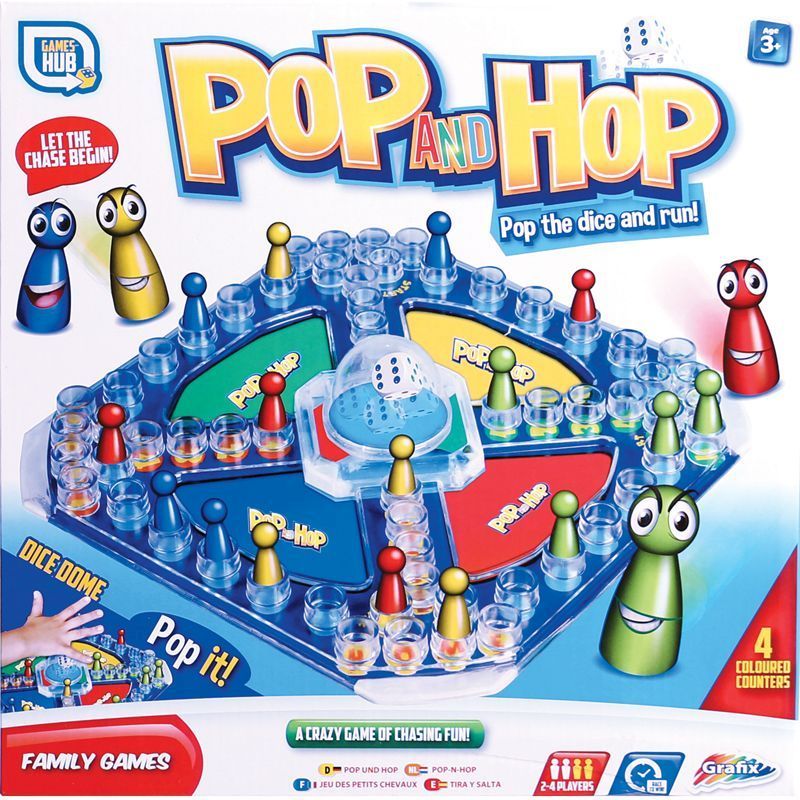 Games Hub Pop And Hop Board Game