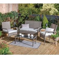 See more information about the Lyon Garden Patio Dining Set by Croft - 4 Seats