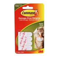 See more information about the 3M Command Damage-Free Hanging Poster Strips