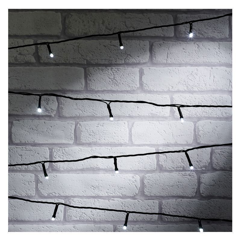 50 Outdoor Animated Christmas Fairy Lights Battery 3.7M