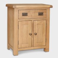 See more information about the Cotswold Sideboard Oak 2 Door 1 Drawer Small