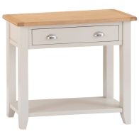 See more information about the Elsing Pine 1 Drawer Console Table