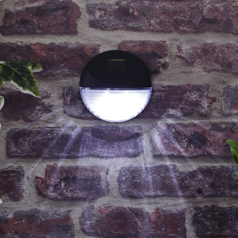 Bright Garden Solar Wall Light 11cm